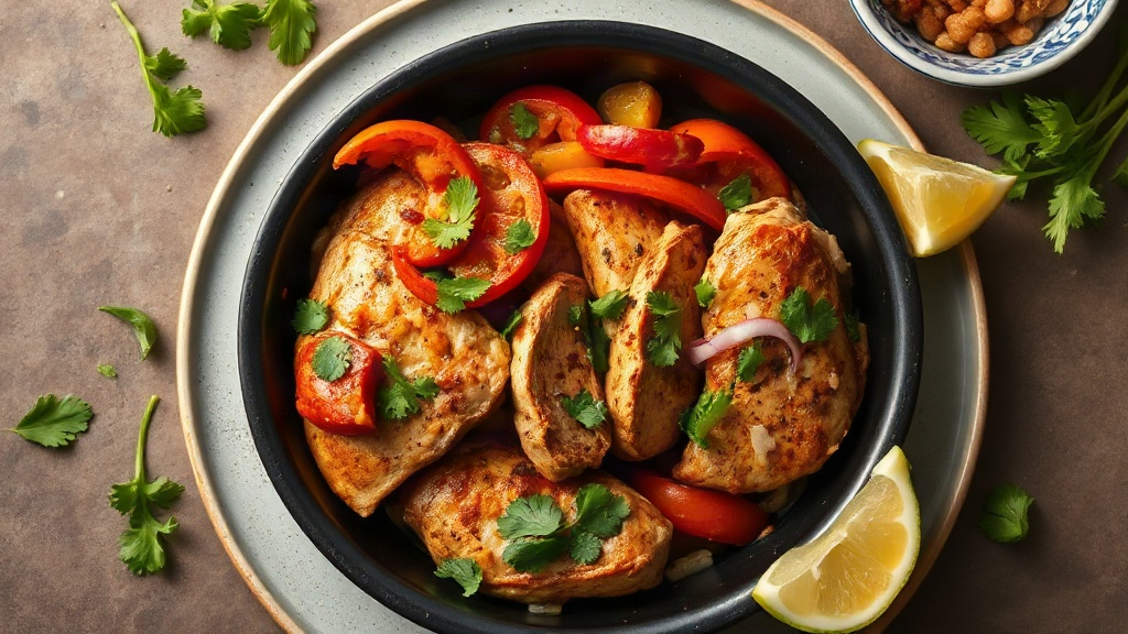 Slow Cooker Chicken Fajitas