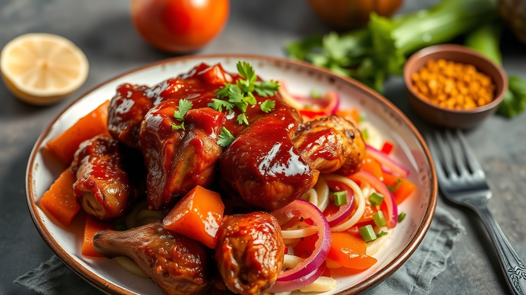 Slow Cooker Irie BBQ Chicken