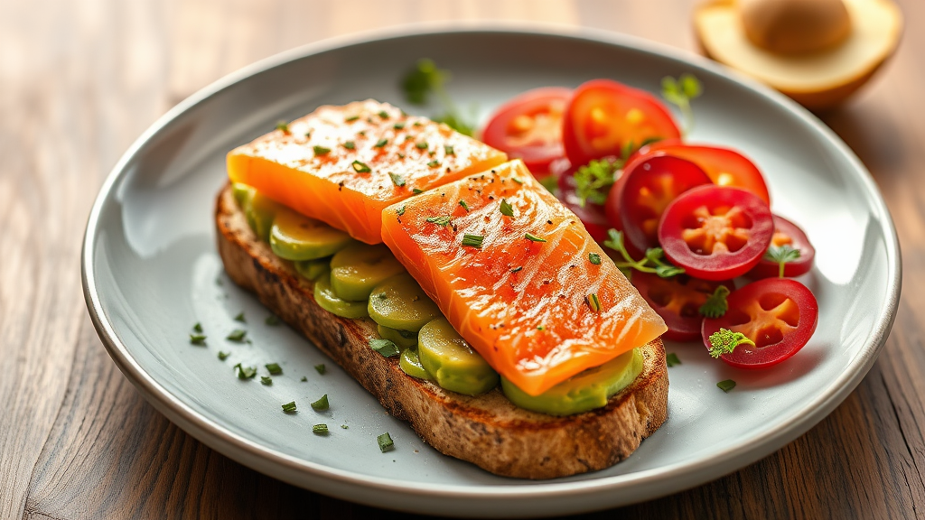 Smoked Salmon Avocado Toast