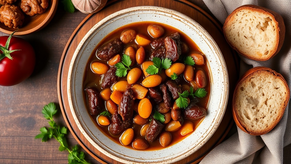 Smoky Bean and Beef Stew