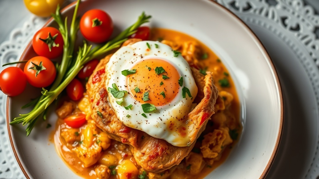 Smoky Paprika Chicken & Egg Bake