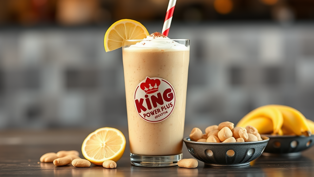 Smoothie King Peanut Power Plus Smoothie (Copycat Recipe)