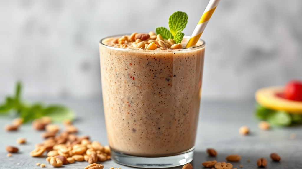 Smoothie King's Nutty Super Grain Smoothie (Copycat Recipe)