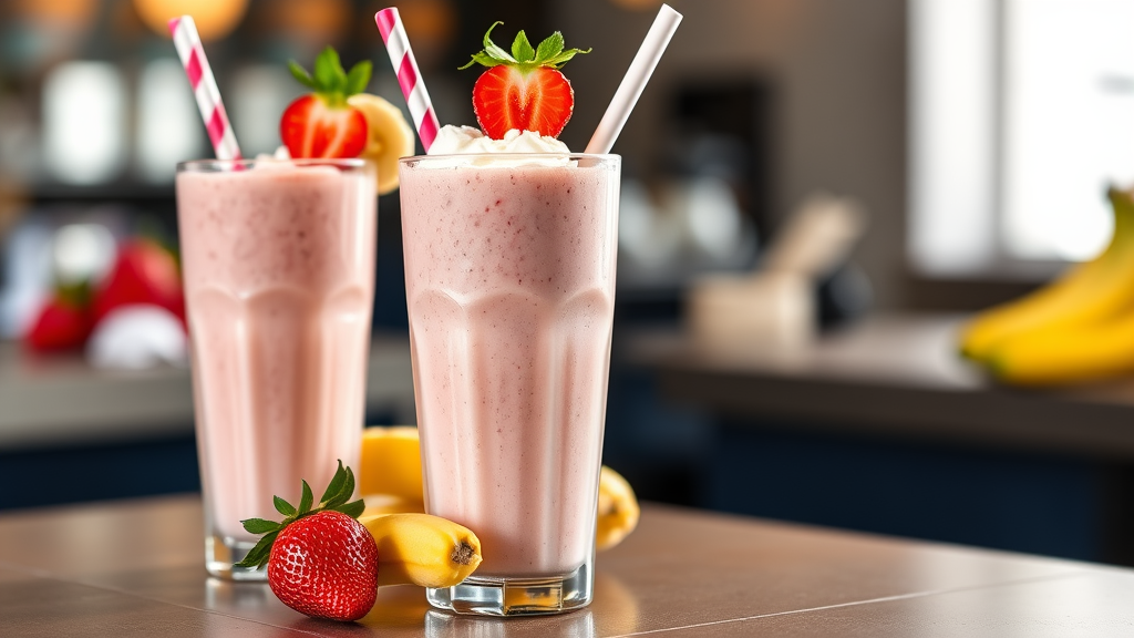 Smoothie King's Strawberry Banana Smoothie (Copycat Recipe)