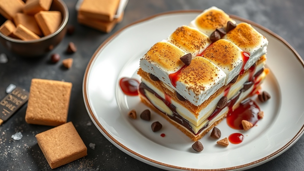 S'mores Layered Dessert