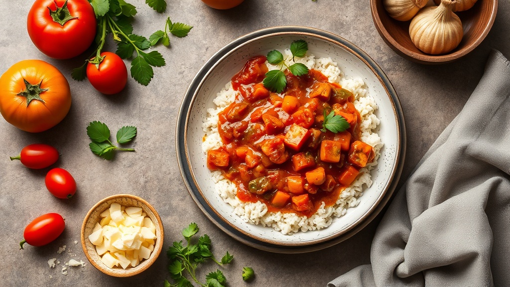 South Indian Tomato Onion Gravy