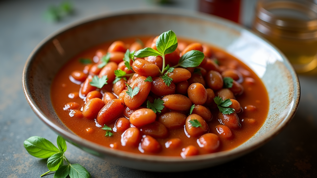 Southern Baked Beans with Spice