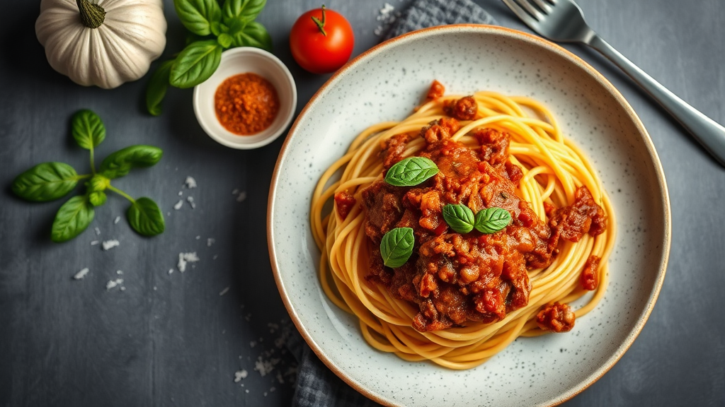 Spaghetti Bolognese with a Twist