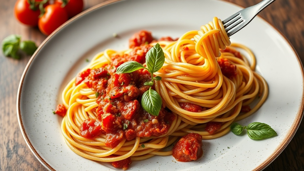 Spaghetti Marinara with a Twist