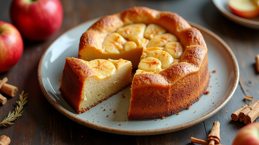 Spiced Apple Pie Cake