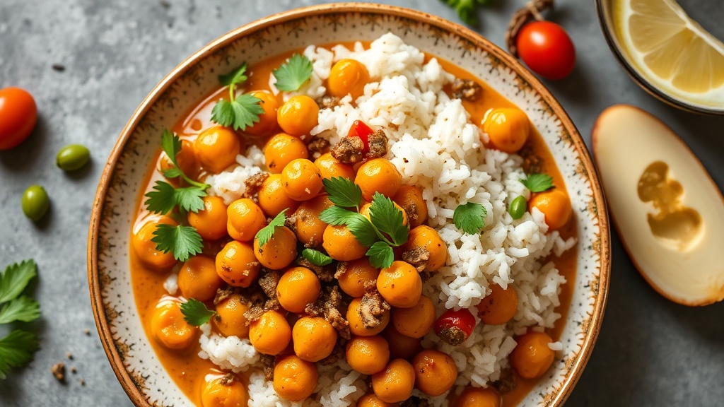 Spiced Coconut Chickpea Curry