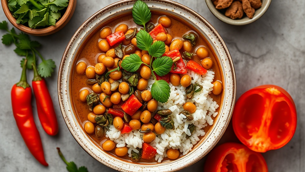 Spiced Mung Bean Curry