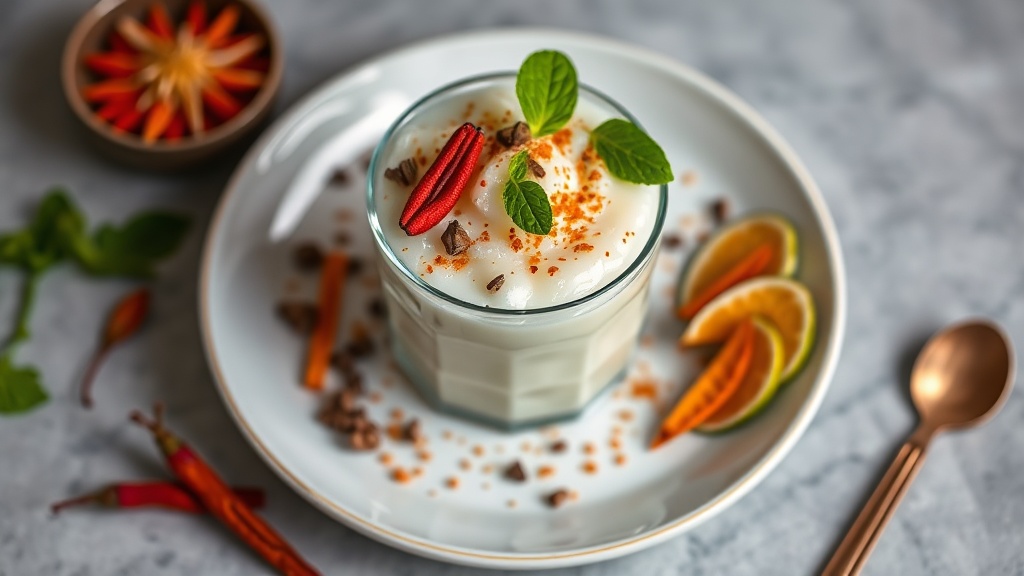Spiced Rice Milk Pudding