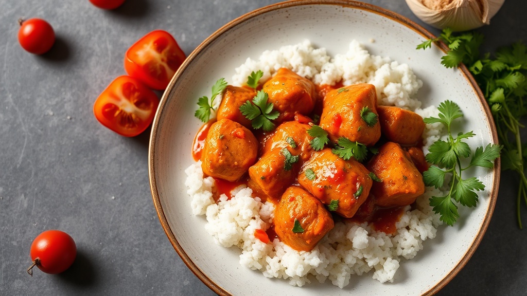 Spicy Coconut Chicken Vindaloo
