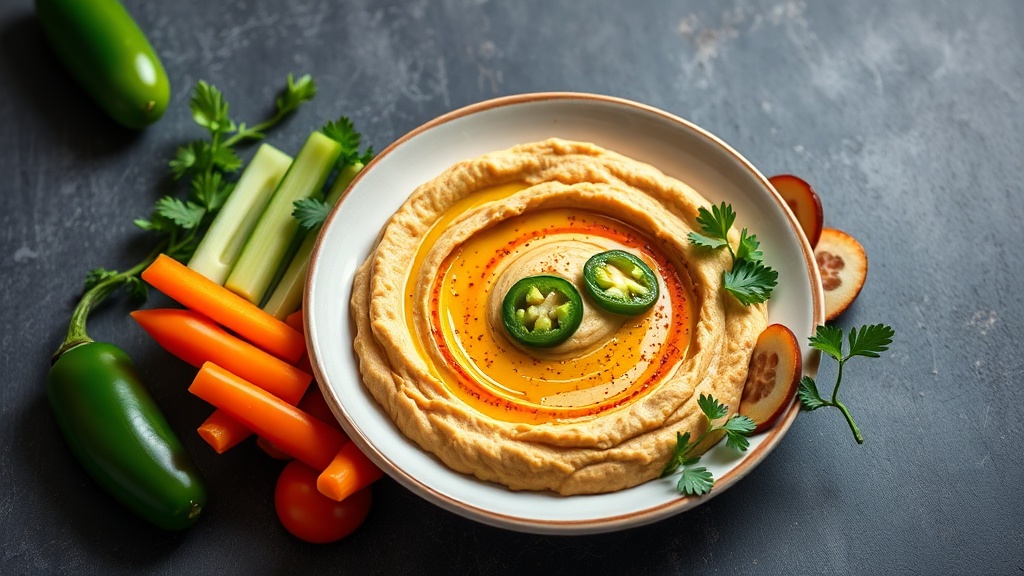 Spicy Jalapeno Hummus