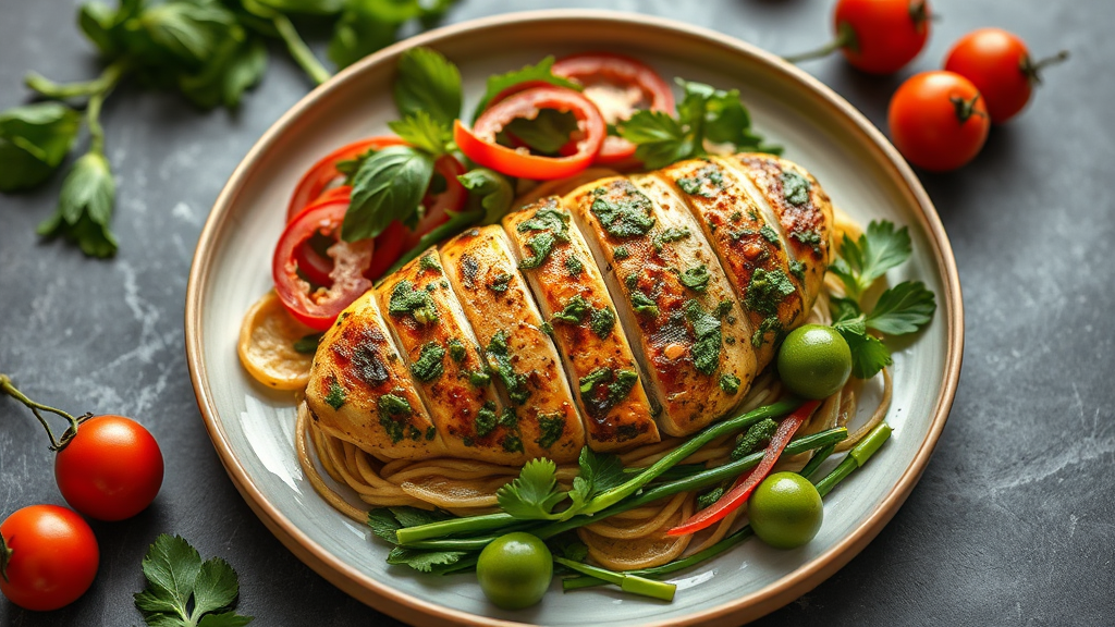 Spicy Pesto Chicken