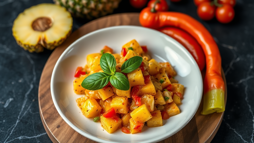 Spicy Pineapple Casserole