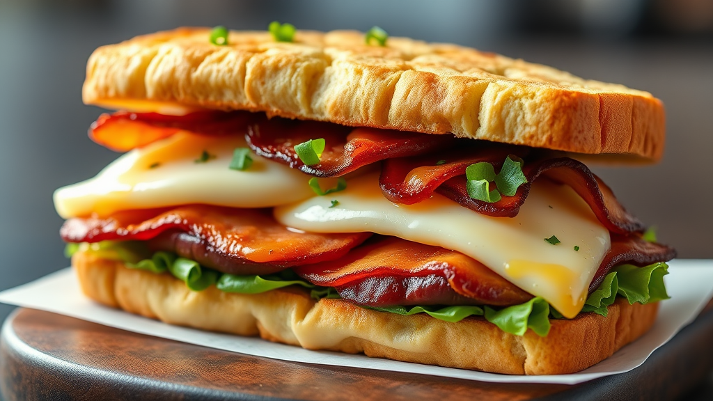 Starbucks Bacon Gouda Breakfast Sandwich (Copycat Recipe)