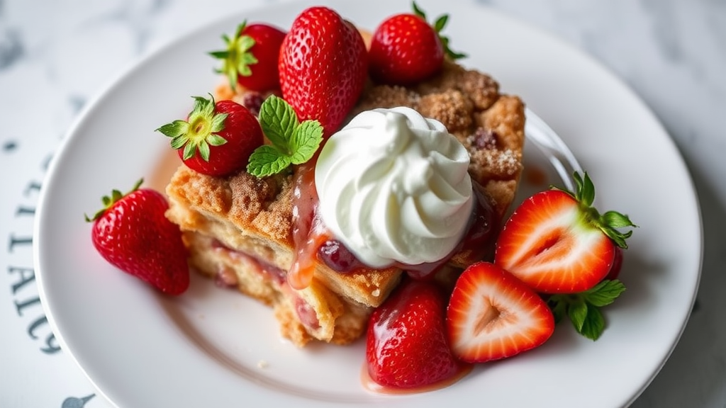 Strawberry Dump Cake