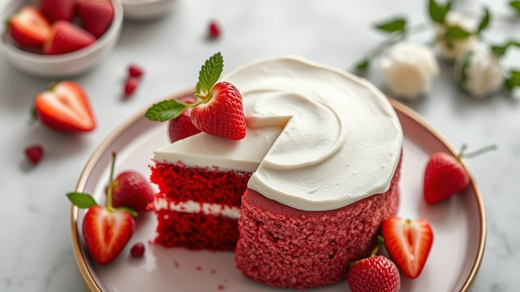 Sugar Free Red Velvet Cake