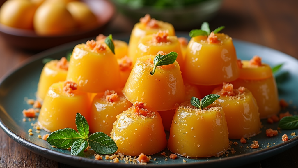 Suji Halwa with Jaggery