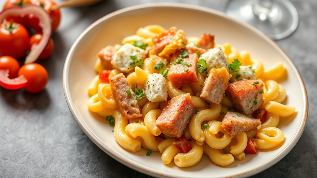 Surf and Turf Mac and Cheese