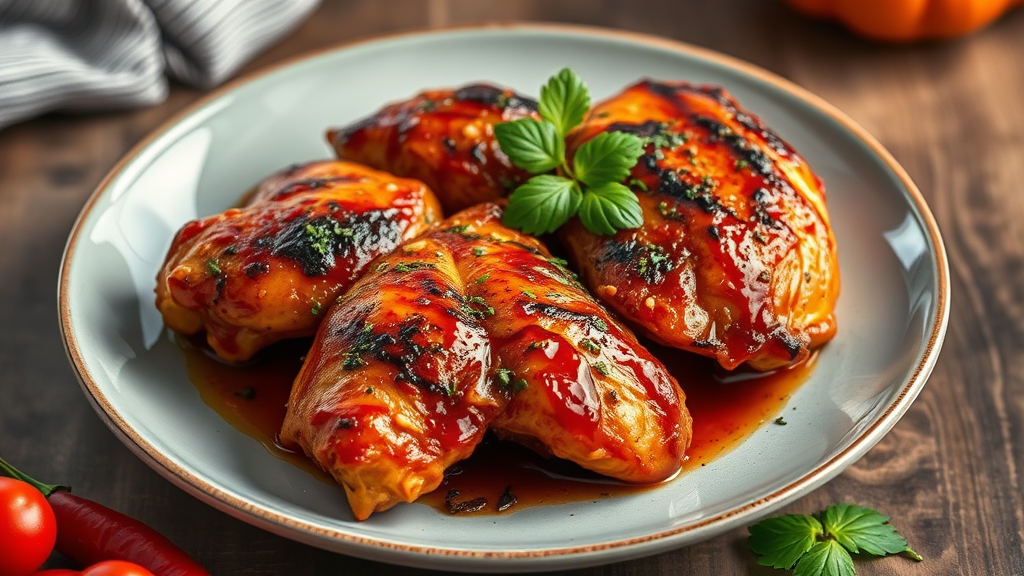 Sweet and Spicy Smoked Paprika Chicken