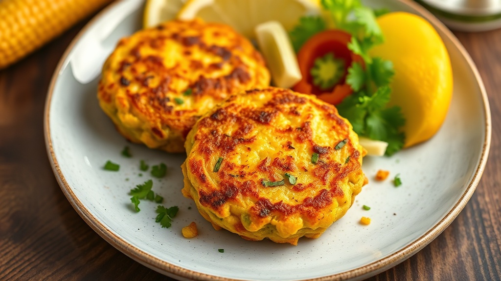 Sweet Corn and Zucchini Fritters