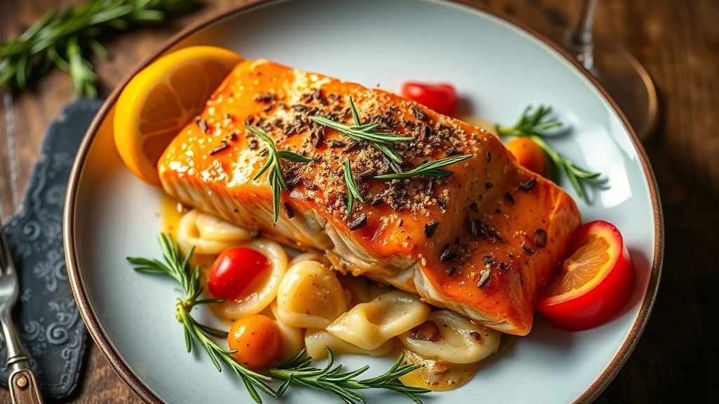 Tequila Rosemary Salmon