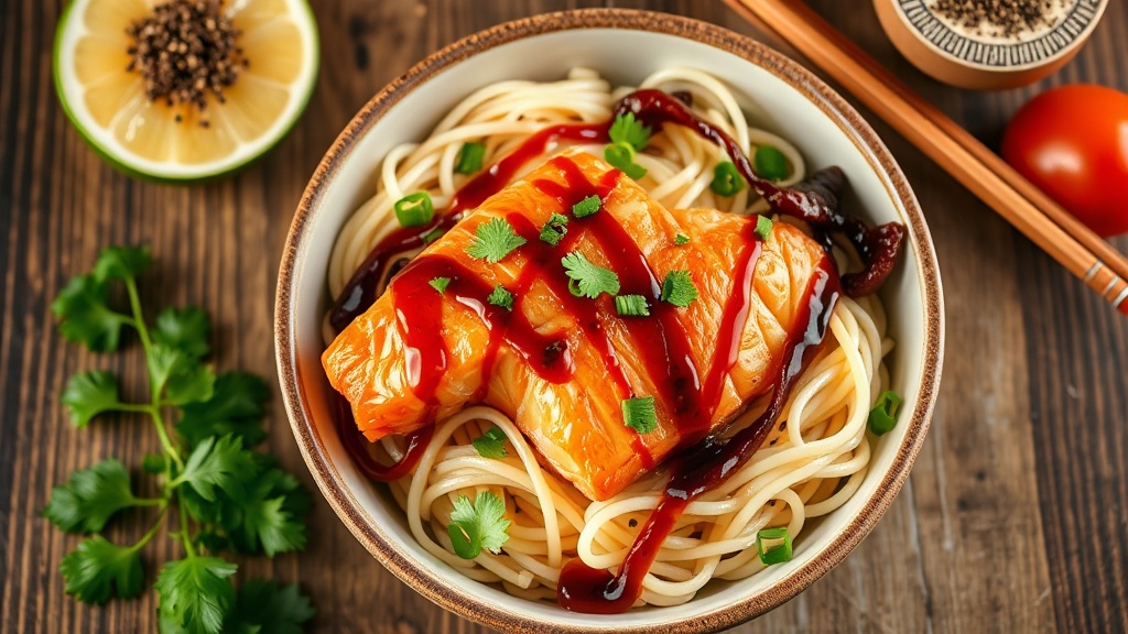 Teriyaki Salmon Bowl