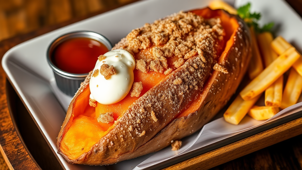 Texas Roadhouse Sweet Potato with Cinnamon Sugar (Copycat Recipe)