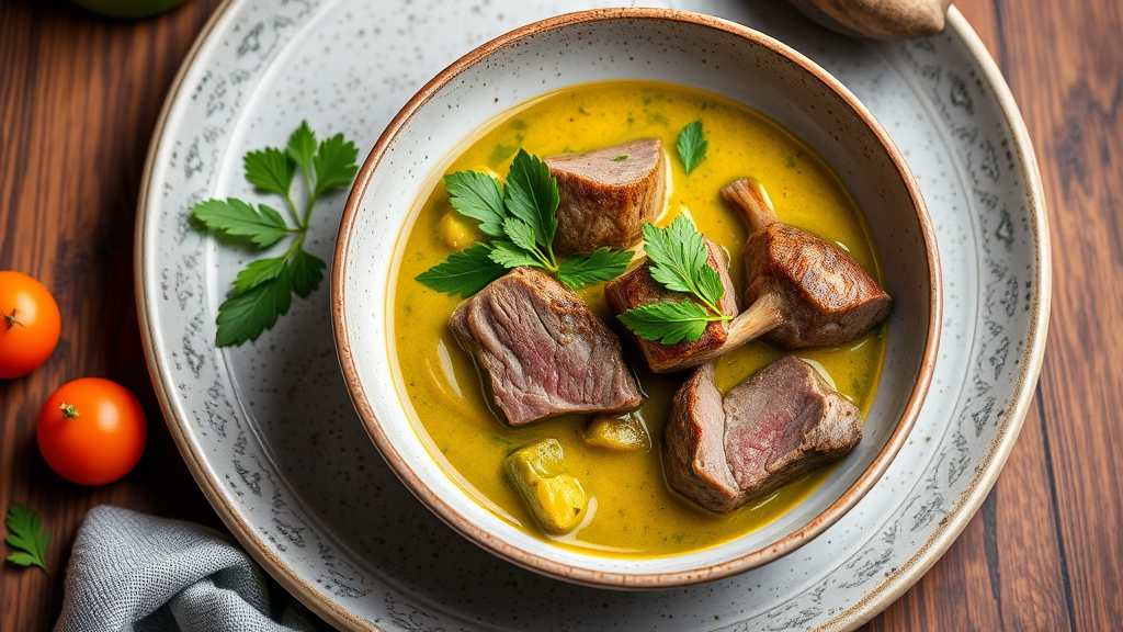 Thai Green Curry with Australian Lamb