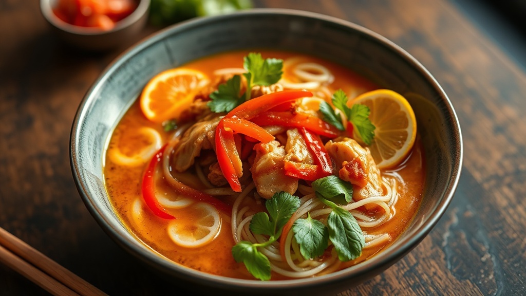 Thai Sweet Chili Chicken Ramen