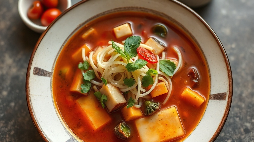 Traditional Hot and Sour Soup