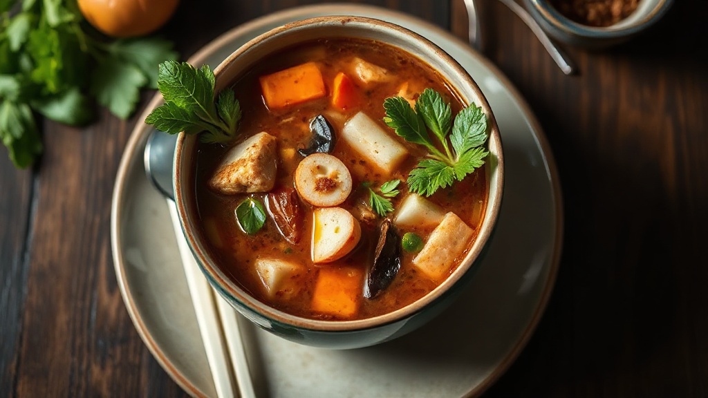 Traditional Hot and Sour Soup
