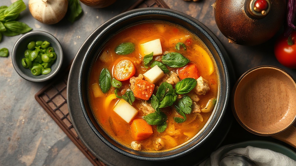Traditional Hot and Sour Soup