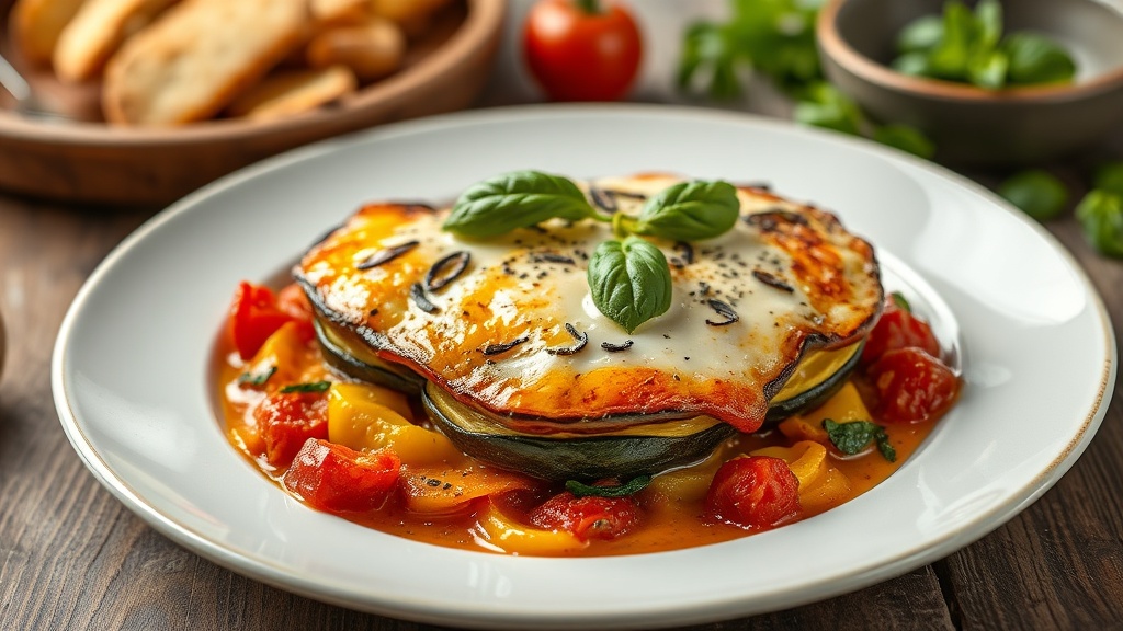 Traditional Parmigiana di Melanzane