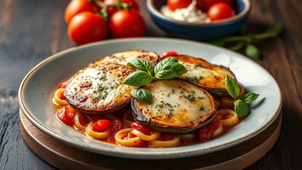 Traditional Parmigiana di Melanzane