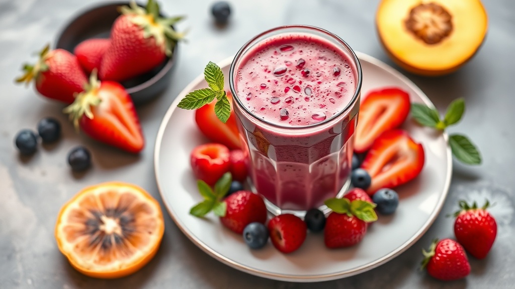 Tropical Berry Bliss Smoothie