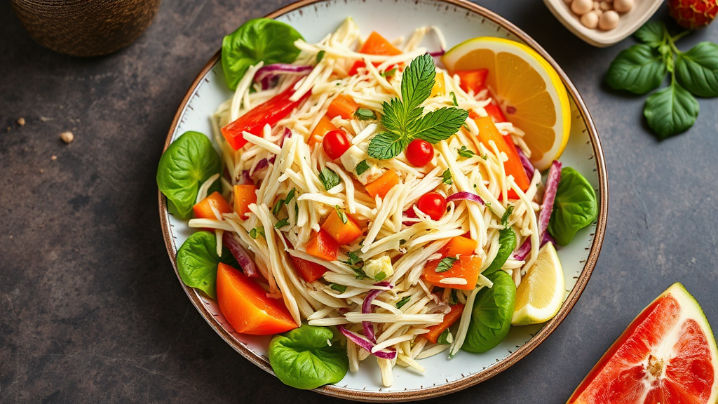 Tropical Coleslaw Salad