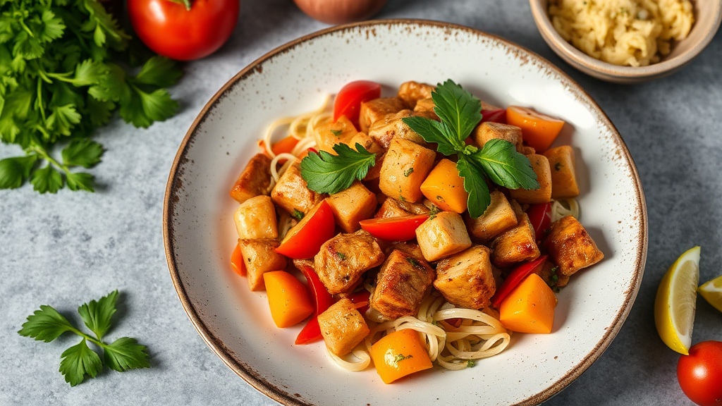 Tropical Pork Stir-Fry