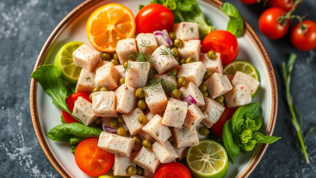 Tuna Salad with Capers and Dill