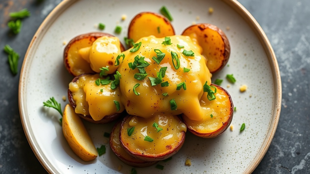 Twice-Baked Cheesy Garlic Potatoes