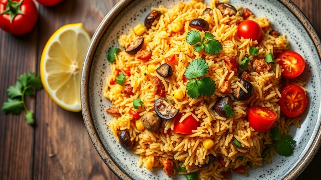 Vegetable Biryani (One-Pot Recipe)