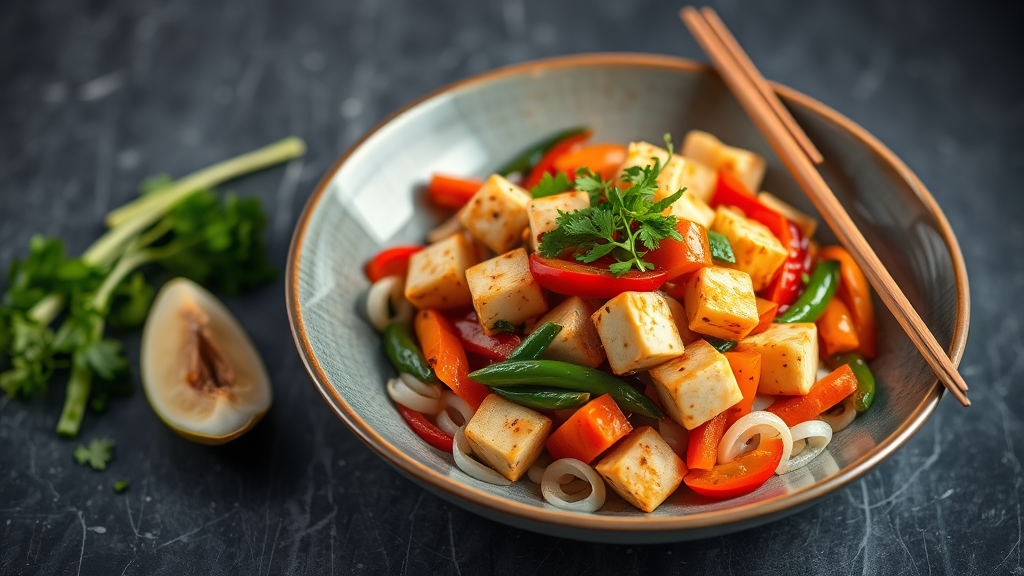 Vegetable Stir-Fry with Tofu