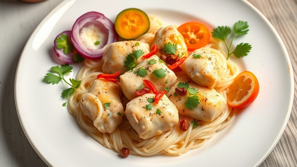 White Chicken Karahi with a Twist