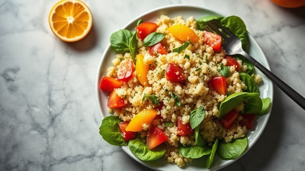 Winter Citrus Quinoa Salad